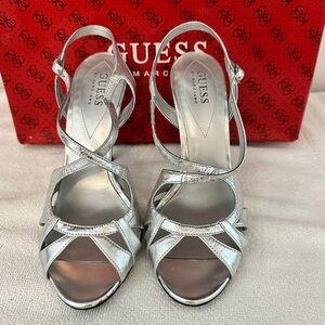 Guess Silver Sandals